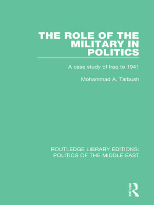 cover image of The Role of the Military in Politics